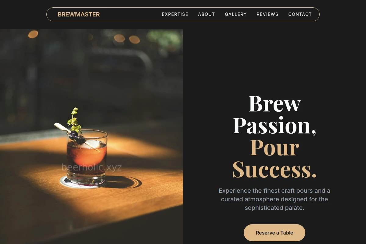 Pour Bar