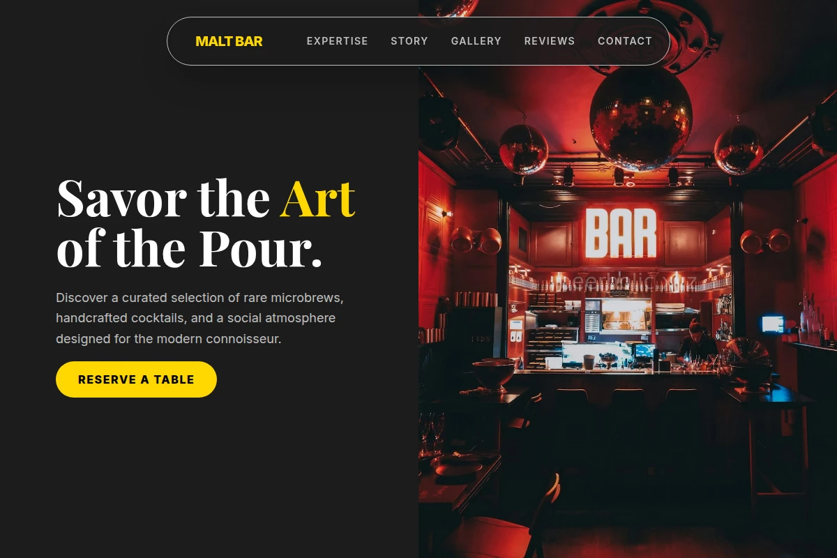 bar
