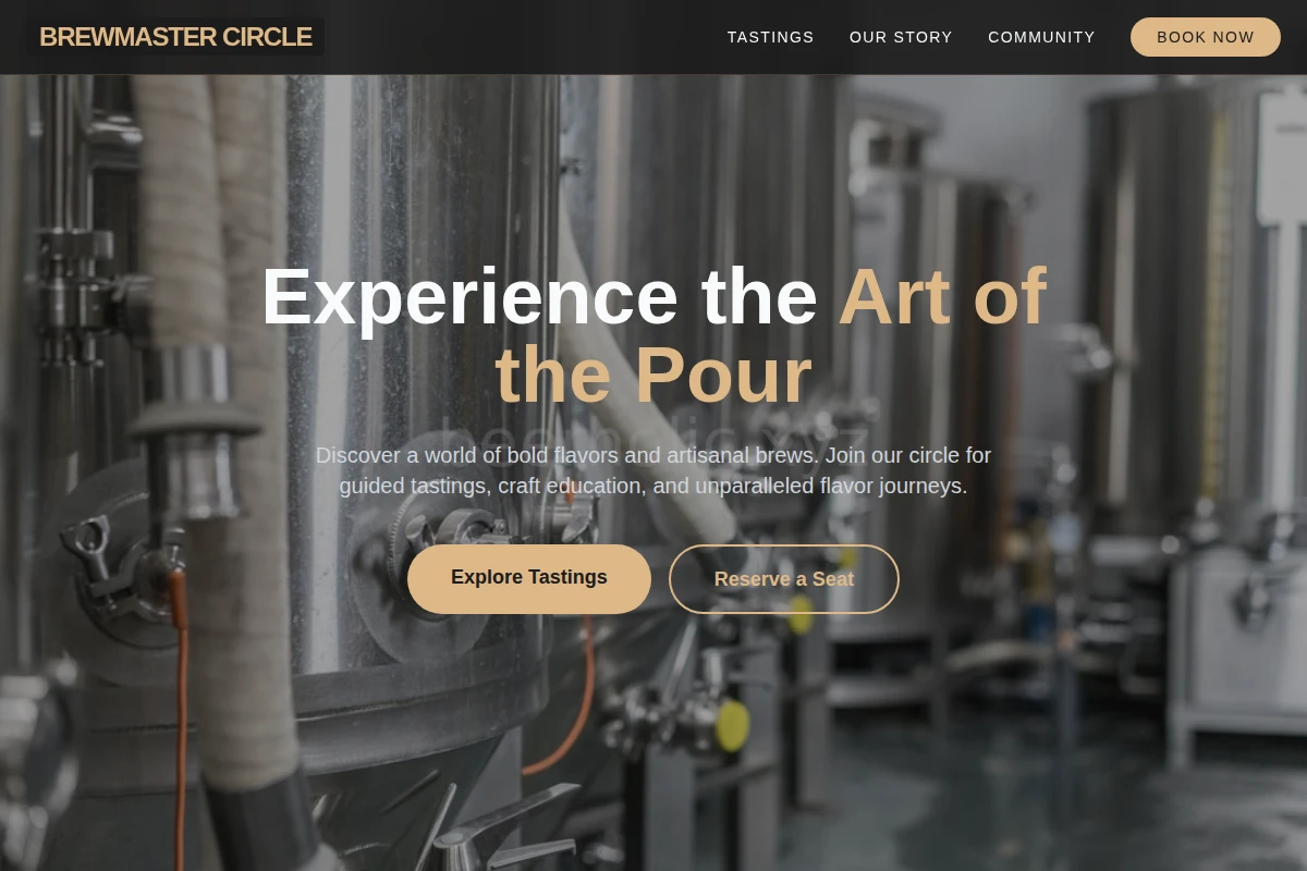Tasting Brewery