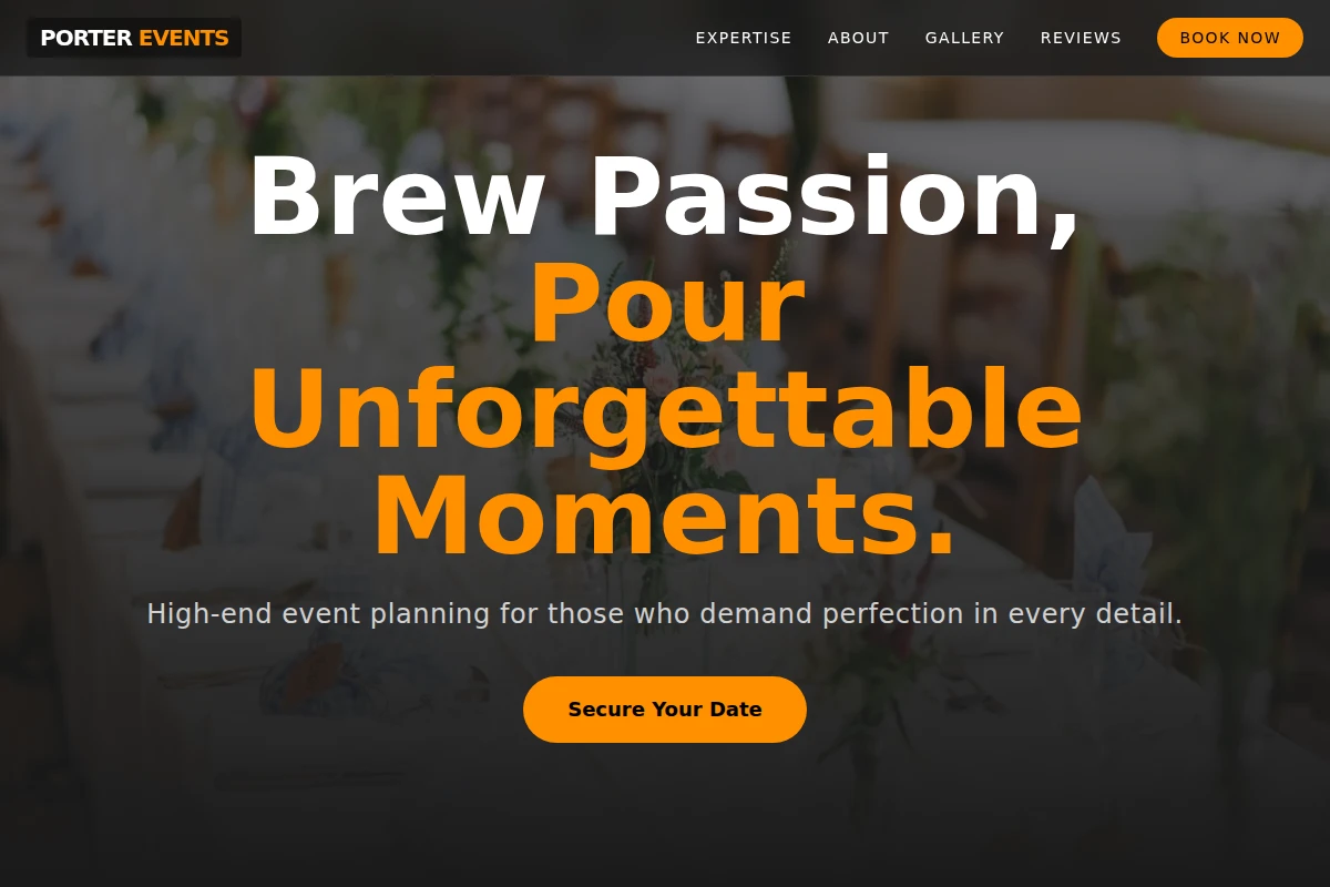 Porter Event Planning