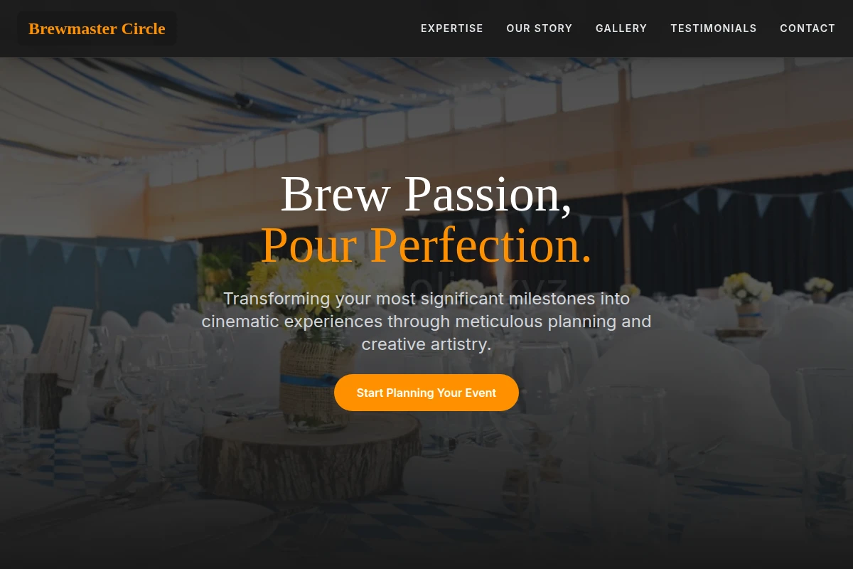 Brews Event Planning
