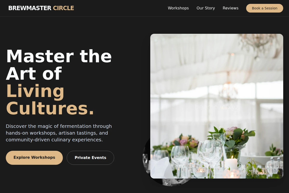 Fermentation Event Planning