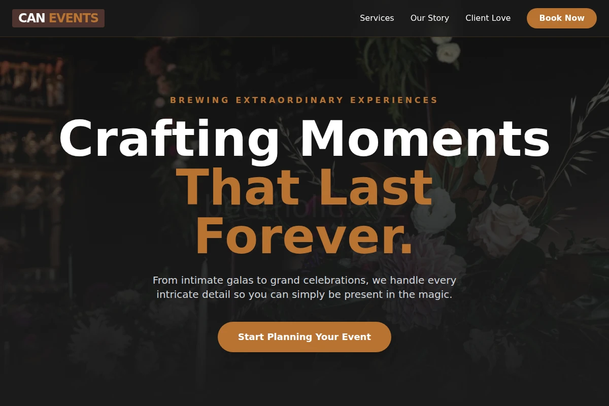 Can Event Planning