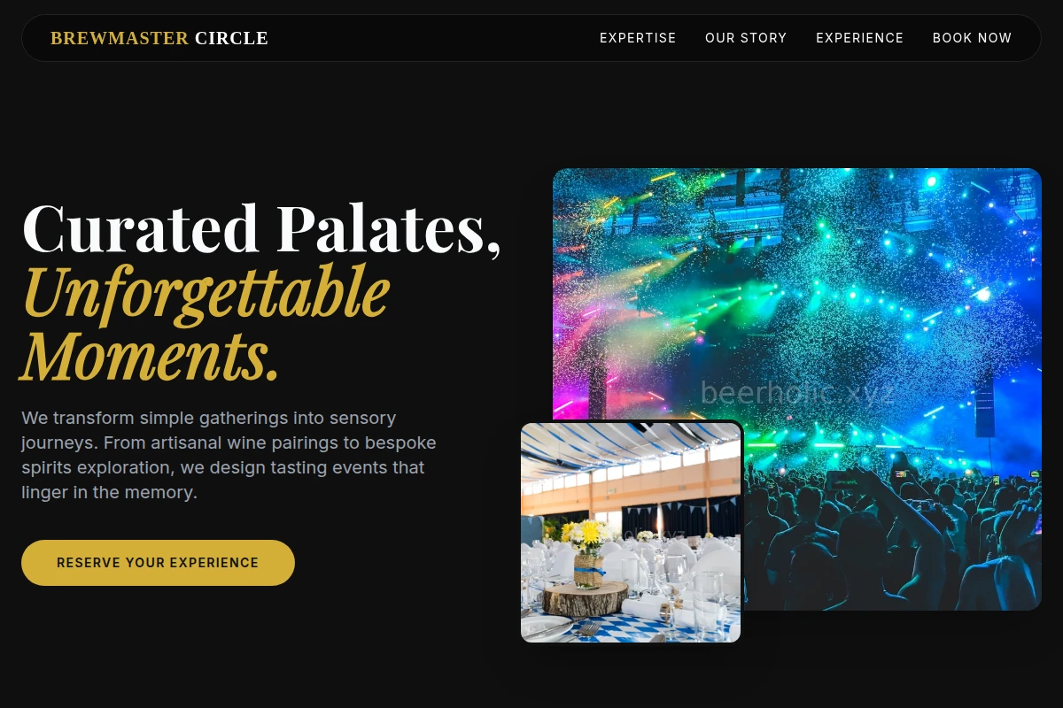 Tasting Event Planning