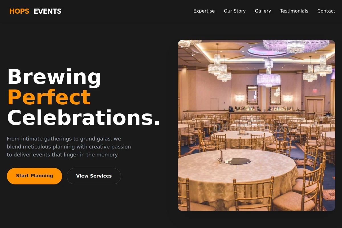 Hops Event Planning