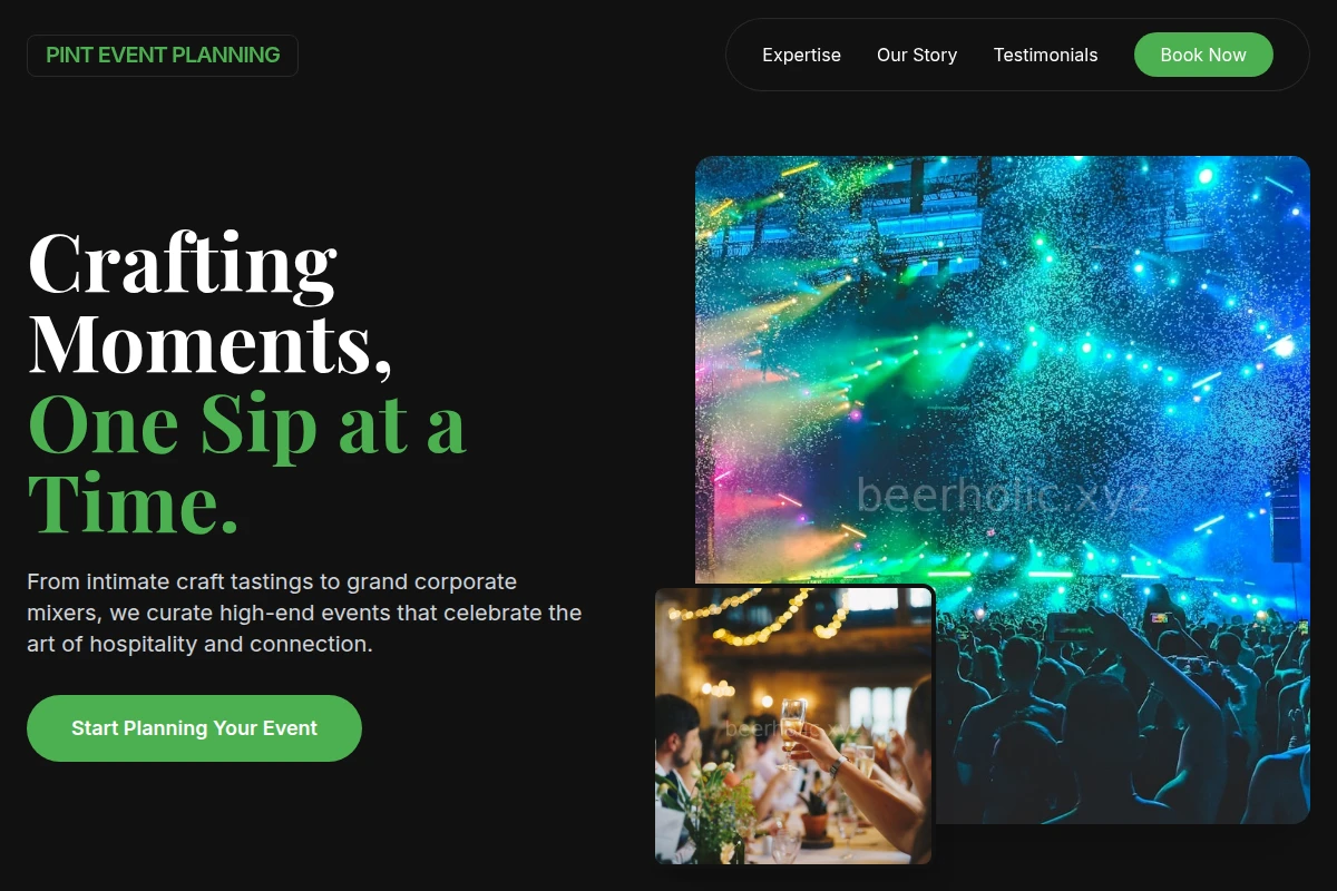 Pint Event Planning