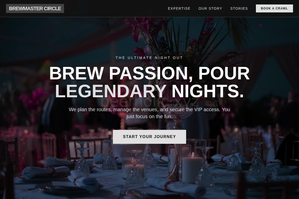 Pub-Crawler Event Planning