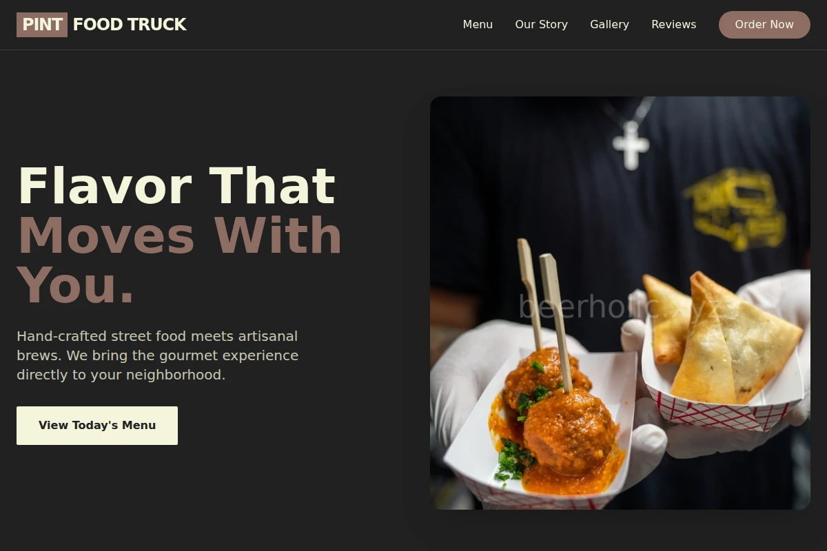 Pint Food Truck
