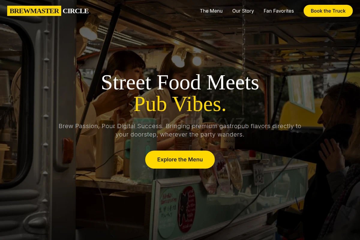 Pub-Crawler Food Truck
