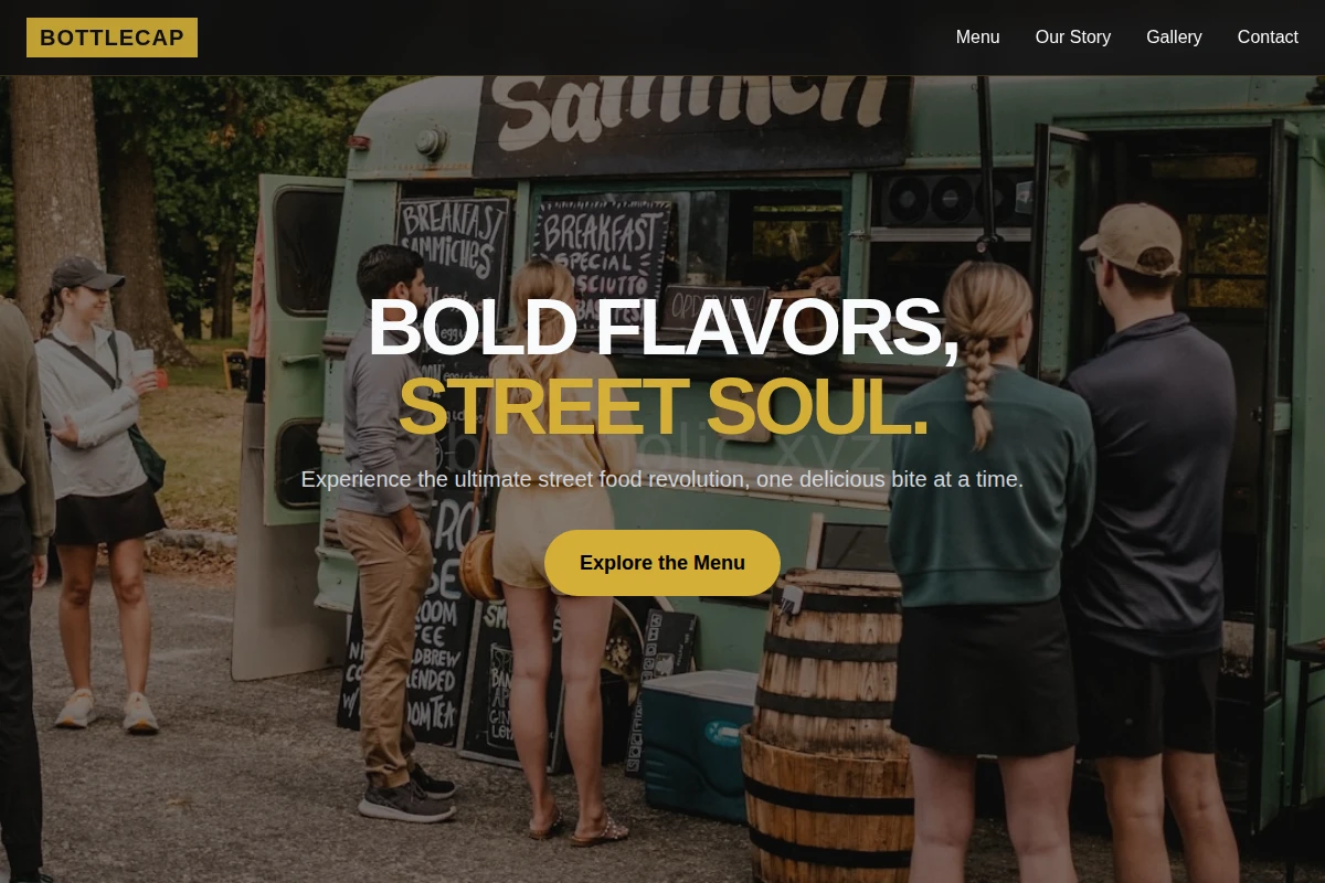 Bottlecap Food Truck