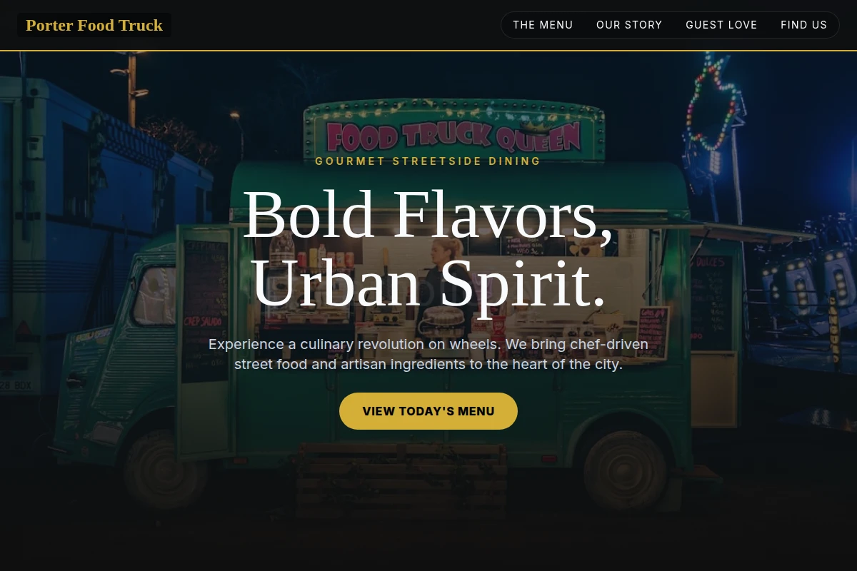 Porter Food Truck